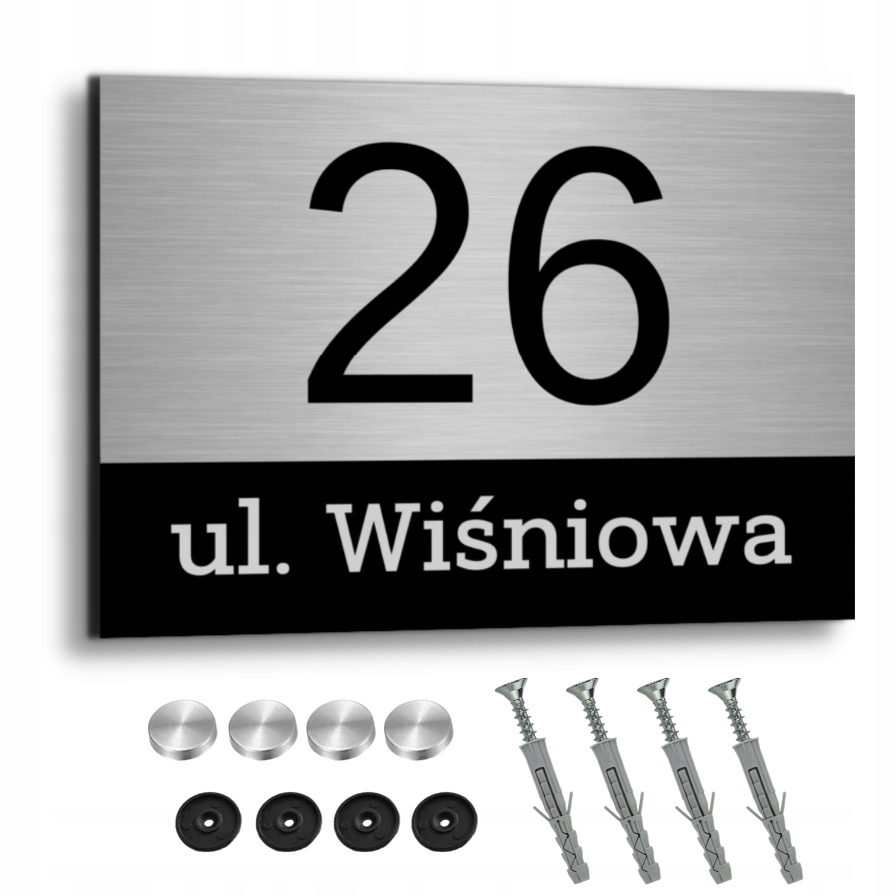 Číslo domu 3dcity 40 x 30 cm
